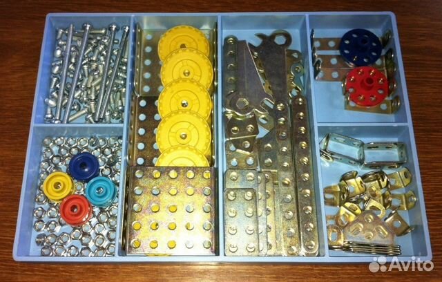 Конструктор метал. для уроков труда N3