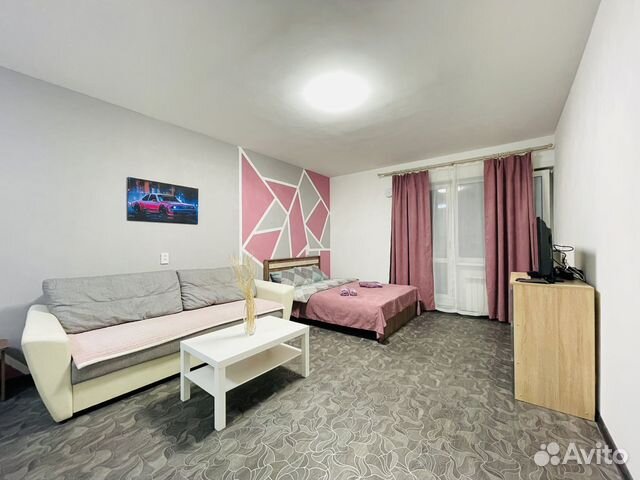 

Квартира-студия, 35 м², 2 кровати