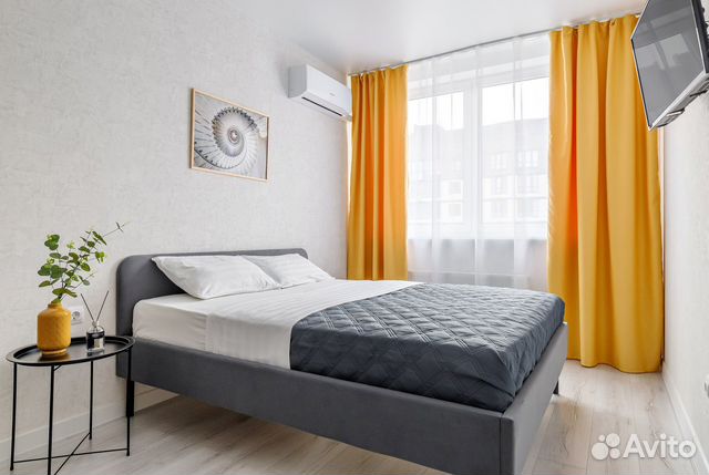 

1-к. квартира, 42 м², 2 кровати