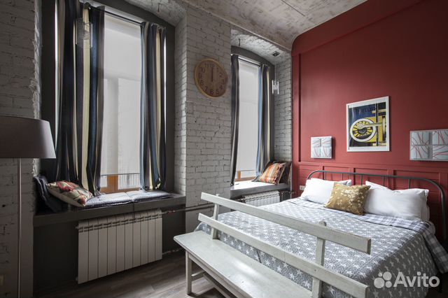 

Квартира-студия, 30 м², 2 кровати