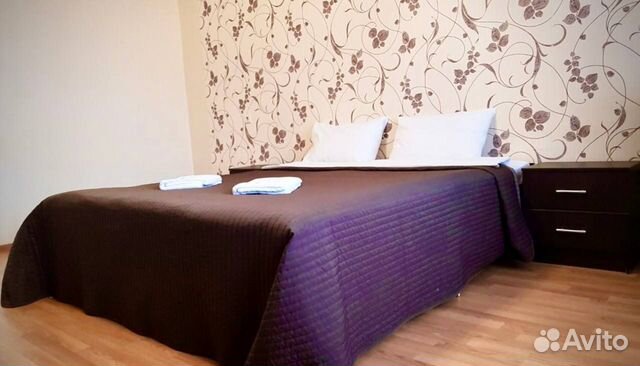 

1-к. квартира, 54 м², 2 кровати