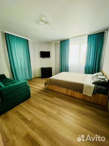 

1-к. квартира, 42 м², 2 кровати