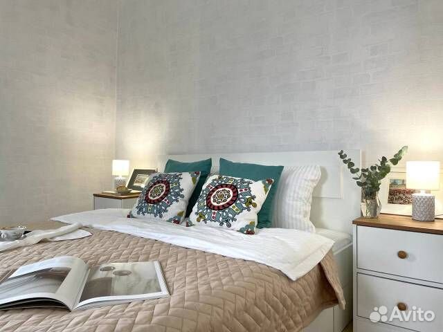 

1-к. квартира, 34 м², 2 кровати
