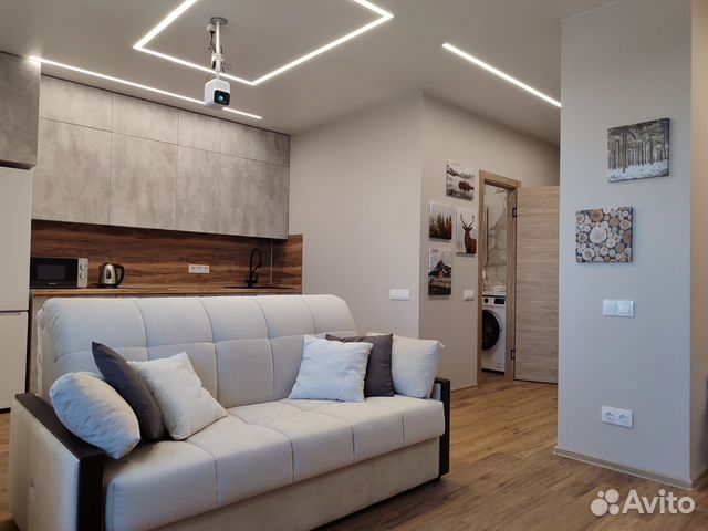 

Квартира-студия, 39 м², 2 кровати