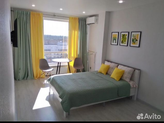 

Квартира-студия, 25 м², 1 кровать