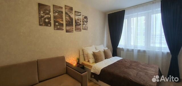 

1-к. квартира, 38 м², 2 кровати