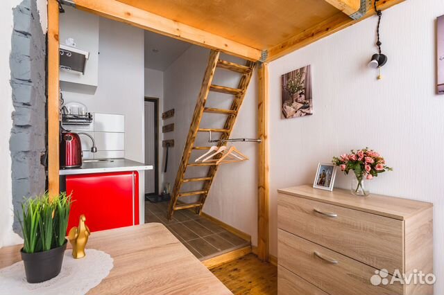 

Квартира-студия, 10 м², 2 кровати