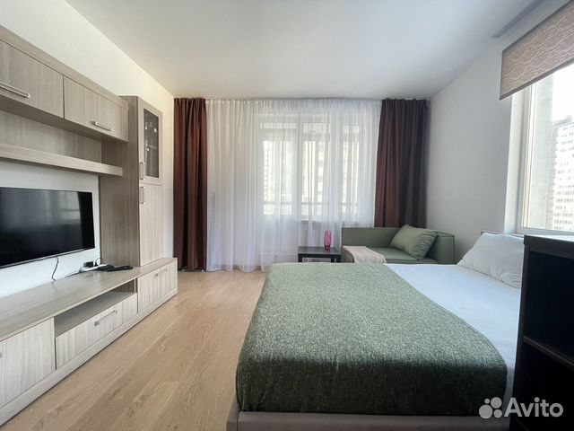 

Квартира-студия, 26 м², 2 кровати