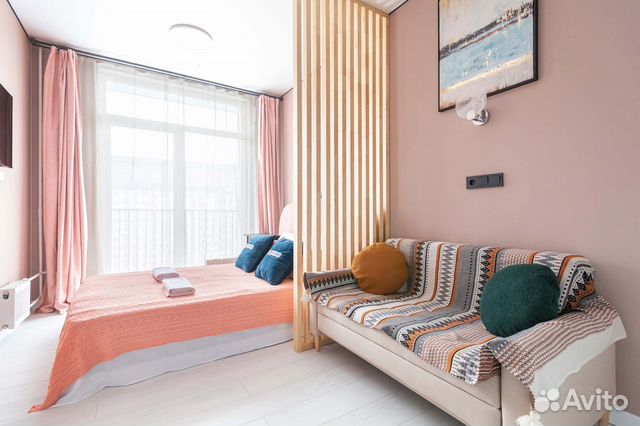 

Квартира-студия, 15 м², 2 кровати