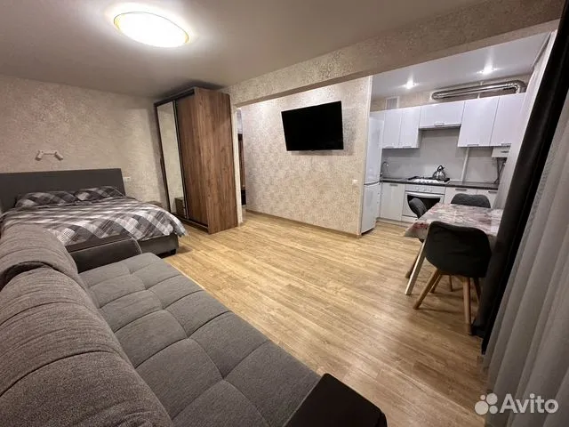

Квартира-студия, 30 м², 2 кровати