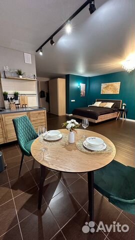 

Квартира-студия, 44 м², 2 кровати