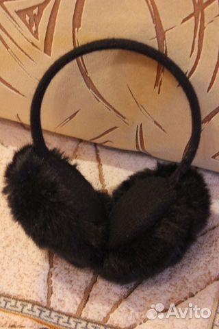 Тёплые наушники цвет чёрный