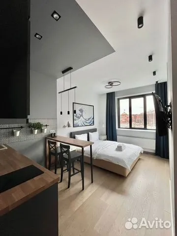 

Квартира-студия, 25 м², 1 кровать