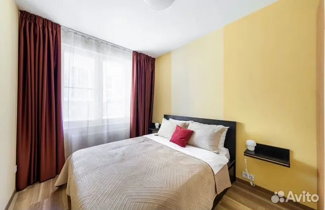 

1-к. квартира, 45 м², 2 кровати