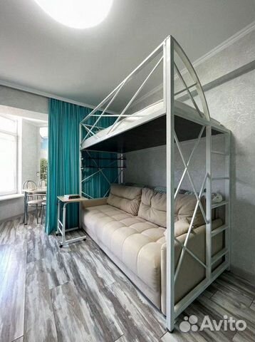 

Квартира-студия, 25 м², 2 кровати