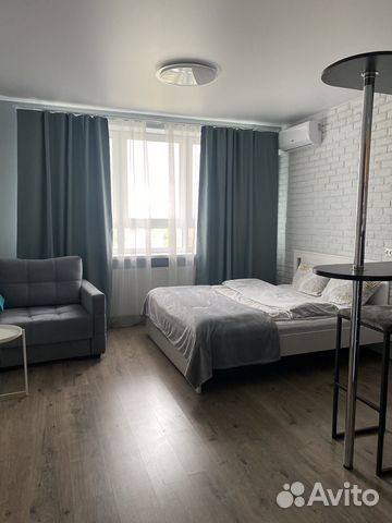 

Квартира-студия, 27 м², 2 кровати