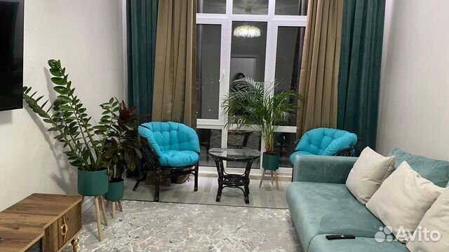 

2-к. квартира, 82 м², 2 кровати