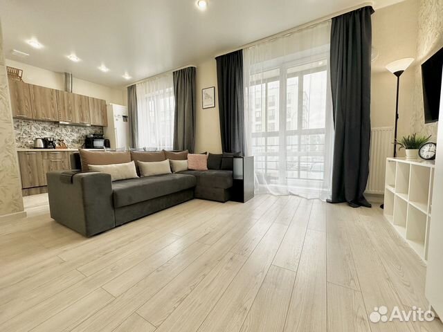 

Квартира-студия, 35 м², 2 кровати
