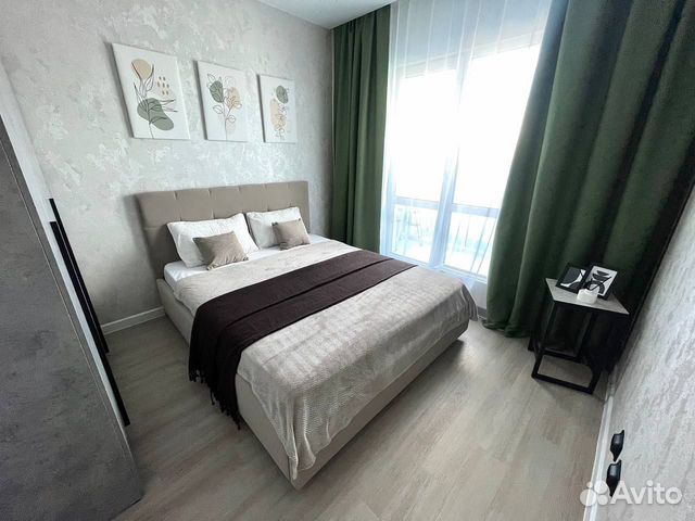 

1-к. квартира, 45 м², 2 кровати