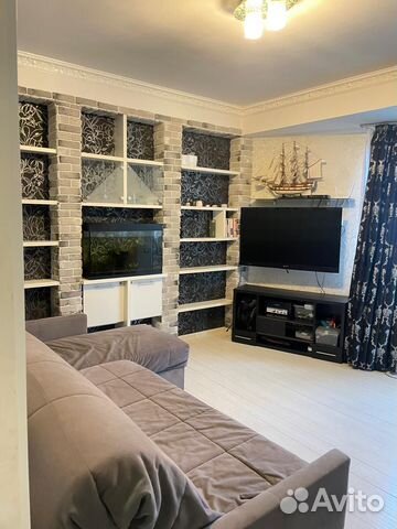 

1-к. квартира, 42 м², 2 кровати