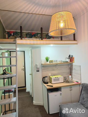 

Квартира-студия, 14 м², 2 кровати