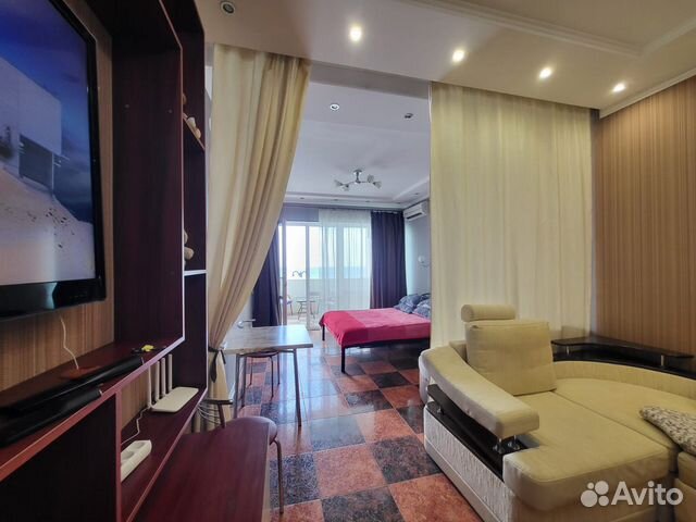 

Квартира-студия, 50 м², 2 кровати