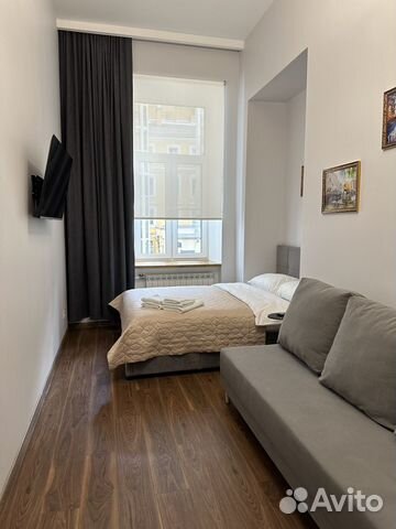 

Квартира-студия, 19 м², 2 кровати