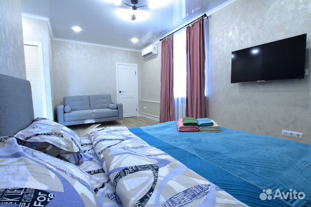 

1-к. квартира, 35 м², 2 кровати