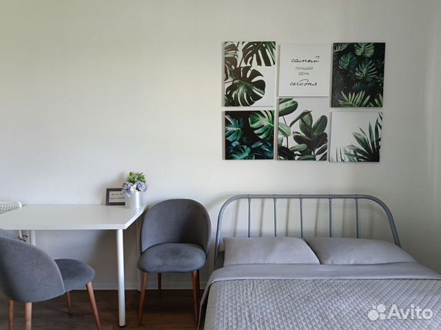 

Квартира-студия, 25 м², 2 кровати