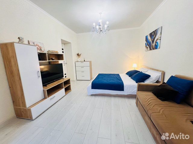 

1-к. квартира, 40 м², 2 кровати