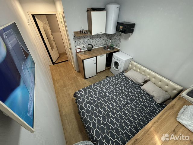 

Квартира-студия, 18 м², 1 кровать