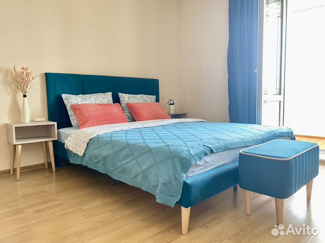 

1-к. квартира, 38 м², 3 кровати