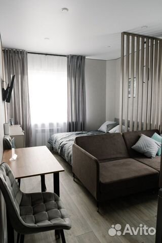 

Квартира-студия, 19 м², 2 кровати