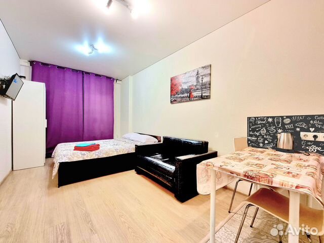 

Квартира-студия, 23 м², 1 кровать