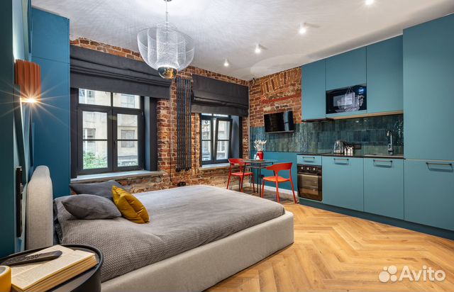 

Квартира-студия, 22 м², 1 кровать