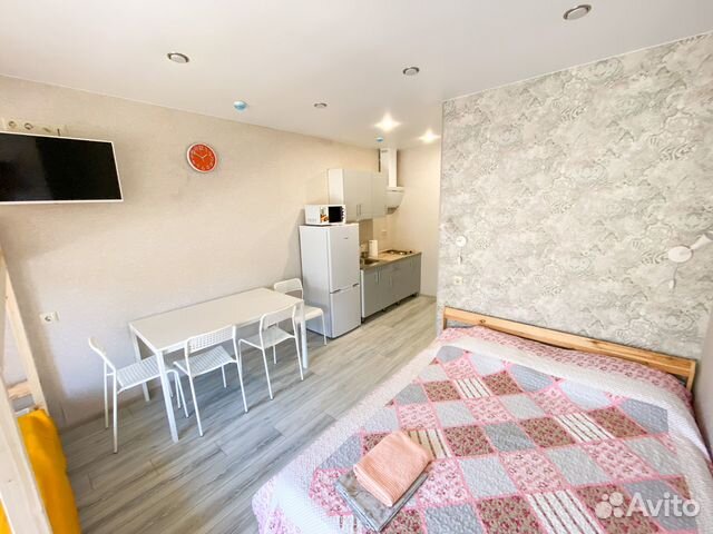 

Квартира-студия, 30 м², 2 кровати