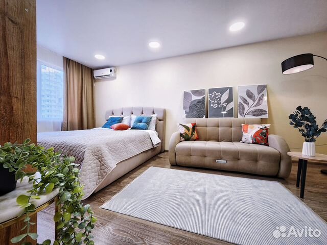

1-к. квартира, 40 м², 2 кровати