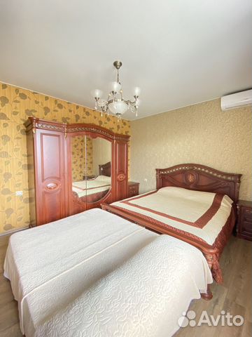 

1-к. квартира, 41 м², 3 кровати