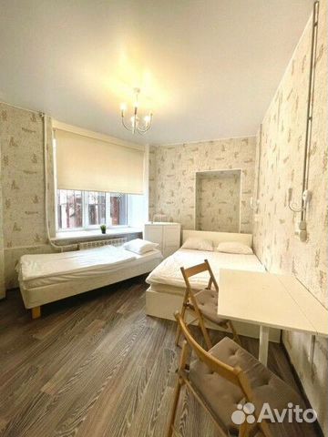 

Квартира-студия, 19 м², 2 кровати