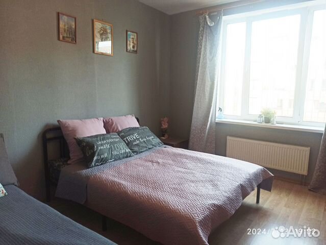 

1-к. квартира, 42 м², 3 кровати