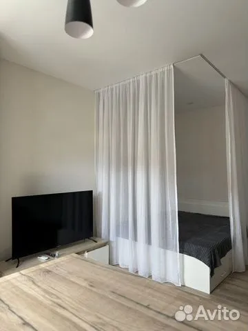 

Квартира-студия, 30 м², 2 кровати