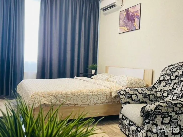 

1-к. квартира, 46 м², 1 кровать