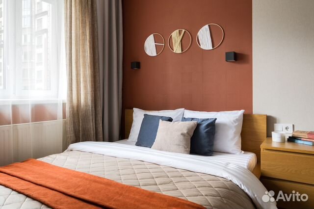 

1-к. квартира, 46 м², 2 кровати
