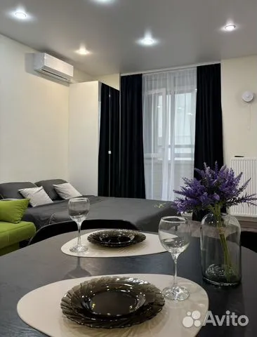 

Квартира-студия, 29 м², 2 кровати