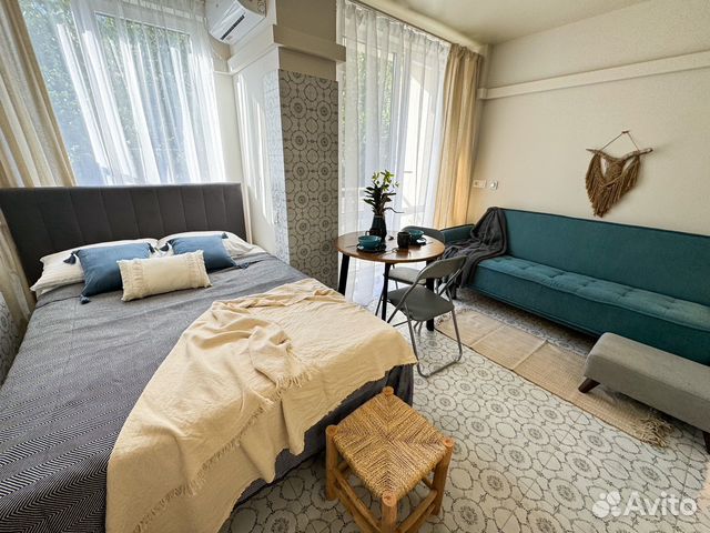 

Квартира-студия, 25 м², 2 кровати