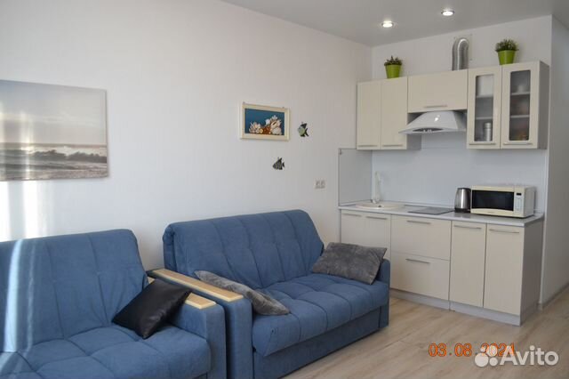 

Квартира-студия, 24 м², 2 кровати