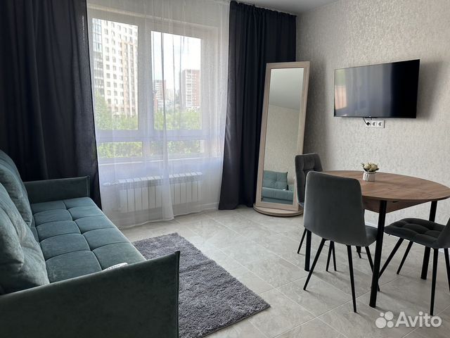 

1-к. квартира, 40 м², 2 кровати