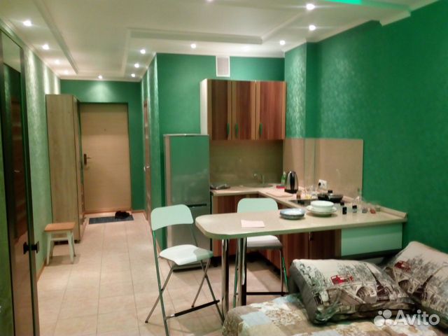 

Квартира-студия, 30 м², 1 кровать