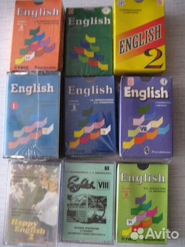 Аудиокассеты английского и французского языка Аудиокассеты английского и французского языка