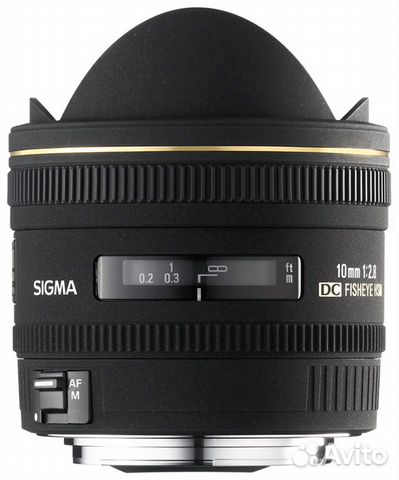 Sigma AF 10mm f/2.8 EX DC HSM Fisheye Canon EF-S